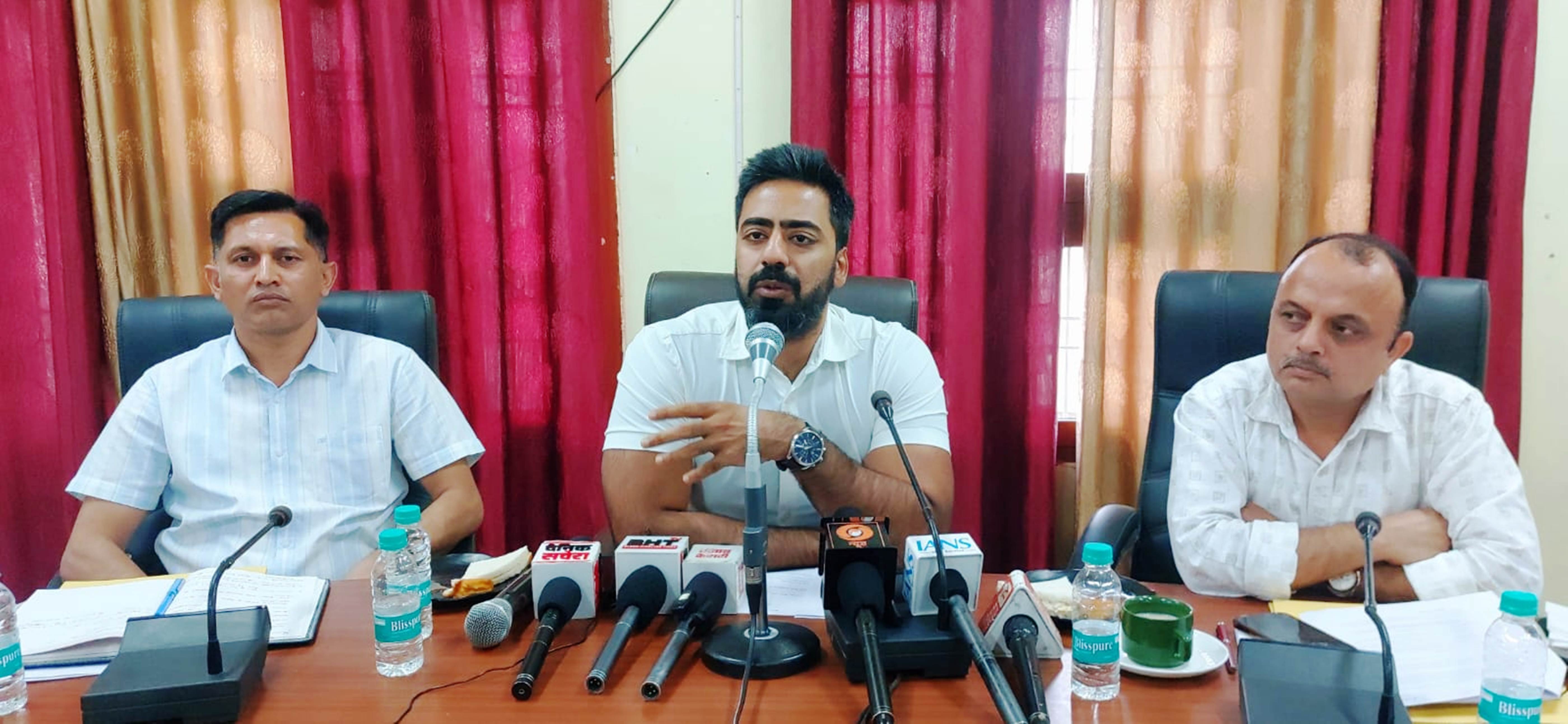 Bulk Drug Park project is a project of national importance, all rules and standards are being strictly followed in its implementation - DC Jatin Lal.